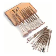 Set De 20 Brochas De Maquillaje Maange Tsx-mag5748hk+zh Marrón