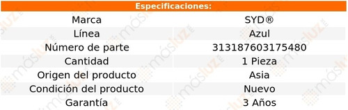 (1) Brazo Auxiliar Mitsubishi Montero Sport 00/07 Syd Azul Foto 3