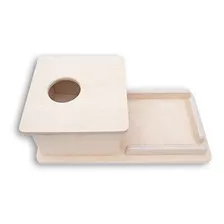 Caja De Permanencia De Objetos Montessori Bandeja De Juguet.