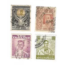 Lt1156.sellos De Tailandia, Reyes De Diferentes Épocas.
