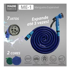 Mangueira Mágica Retrátil Flexível Elástica Expansível Cor Azul