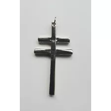 B. Antigo - Crucifixo Ou Cruz De Caravaca Metal Prateado