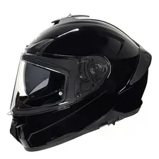 Casco Moto Integral Smk Typhoon Classic Doble Visor