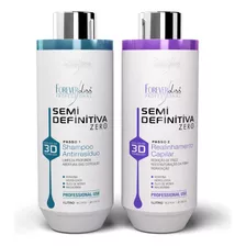 Kit Forever Liss Escova Semi Definitiva Zero 2x1000ml