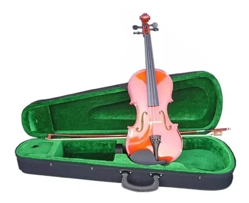 Violin 3/4 Lazer Para Principiantes. Estuche, Arco Y Resina.