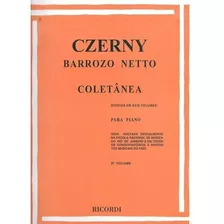 Método Para Piano Coletânea Czerny Barrozo Neto 5º Volume