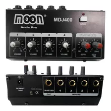 Mixer Consola Moon Mdj400 4 Canales Con Camara De Eco Esdj
