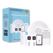 Kit Alarme Segurança Inteligente Wifi Nova Digital - Tuya