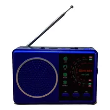 Radio Am Y Fm, Usb Batería Recargable Luz Emergencia, Rd-223