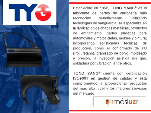 Porta Placas Del Toyota Sienna 18/20 Tong Yang Foto 3