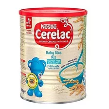Nestlé Cerelac, Arroz Con Leche, Lata De 14.11 Onzas (400 Gr