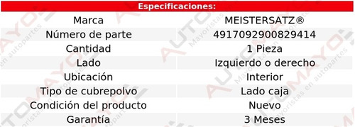 1 - Cubre Polvo Junta Hom Izq/der Int Metz A4 L4 1.8l 99-05 Foto 2