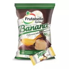 Bananinha Cobertura Sabor Chocolate Frutabella Pacotao 680g