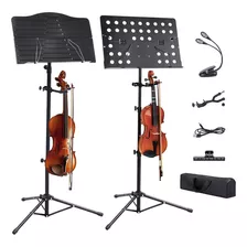 Soporte De Música Para Violín Con Gancho Para Violín Port