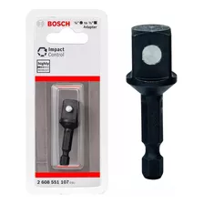 Adaptador Llave Tubo Enc 1/4' Hex' A 1/2'' Cuad Bosch