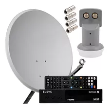 Kit Completo Receptor Digital Full Hd Satmax 5 + Antena