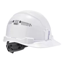 Casco Rígido Con Ventilación Ergodyne 60144, Con Cierre De T