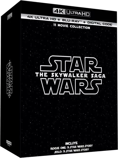 Star Wars Collection 11 Peliculas Bluray 4k Uhd 25gb