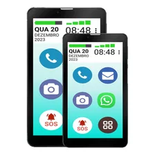 Tablet Vovô&vovófone 3g 32+1gb Tela 7 Faz Ligação Zap Insta
