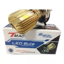 Lampada H4 Moto Farol Led 6500k Efeito Xenon Super Branca