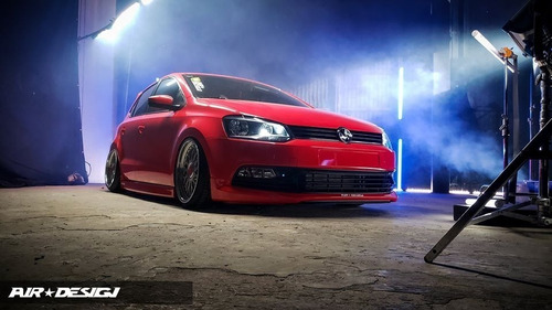 Faldones Laterales Estribos Airdesign Vw Polo 2013-2014 Foto 4