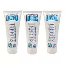 3 Cremes Protetores Para Pele Special 200g Luvex Ca 11070