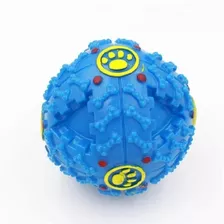 Pelota Dosificadora De Alimentos Juguete Chifle 7cm Perro