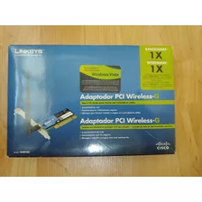 Adaptador Pci Wireless-g Linksys (usado)