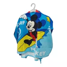 Bata Poncho Mickey Capucha 60 X 120 Cm Infantil Disney