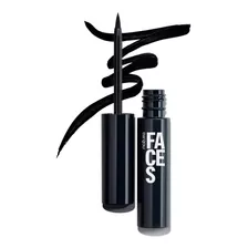 Delineador Faces Negro , Natura Efecto Mate