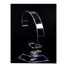 10 Exhibidor Reloj Transparente Acrilico - 3243