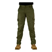 Calça Poly Ripstop Para Trilha Pesca C/ 6 Bolsos Resistente