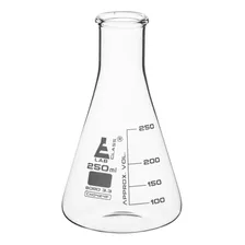 Erlenmeyer 250ml Graduado De Vidrio Boro 3.3 *inlabs*