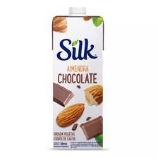 Leche De Almendra Sabor Chocolate Silk X Pack X 12 Unidades