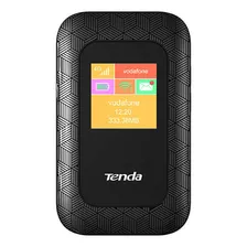 Modem Wifi Mifi Router Portatil 4g Lte Tenda 4g185 Color Negro