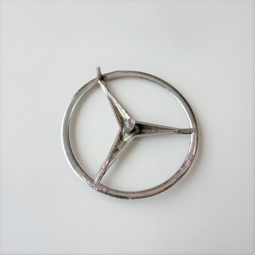 Emblema Mercedes Benz Logo Metal Amg #44 Foto 3