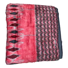 Cobertor Queen Maya 220x240cm Cor Salmão