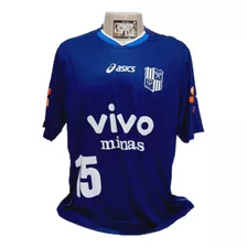 Camisa Vôlei Minas Tênis Clube Mg 15 Vivo 2011 Asics Esporte