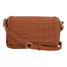 Bolso Tipo Crossbody Café 868-03