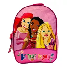 Mochila De Disney Princesas Ariel Moana Rapunzel Original