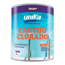 Pintura Para Piscina Caucho Clorado Blanco 4 Litros H Y T