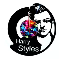 Reloj De Pared En Disco Lp Harry Stiles