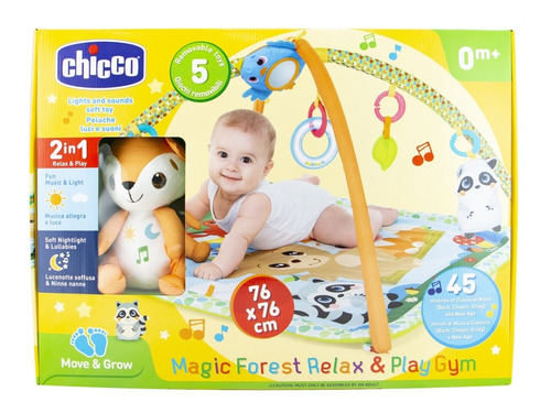 Chicco Gimnasio Magic Forest Relax & Play Gym 9716 Ch