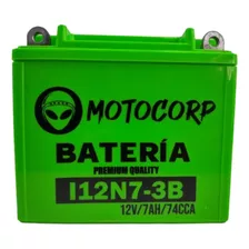 Bateria Motocorp Mf-fa I12n7-3b Ft150, 150z, 150sz, Rc150