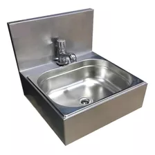 Pia De Assepsia Aço Inox Com Acionamento Manual Temporizado