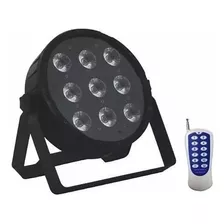 Av One Multiled Luces Disco 9 Led Rgb Dmx Luz Audiorítmica