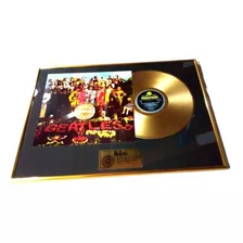 The Beatles Sgt Peppers Quadro Disco De Ouro Pronta Entrega