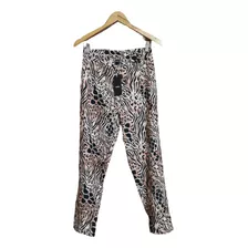 Pantalon Zhoue Animal Print Nuevo Dama Mujer 