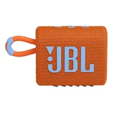 Bocina Jbl Go 3 Portátil Bluetooth 5.1 Ip67 Naranja 4.2w