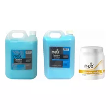 Shampoo + Enjuague + Baño De Crema X 1 Kg Ph Teñidos Nex 